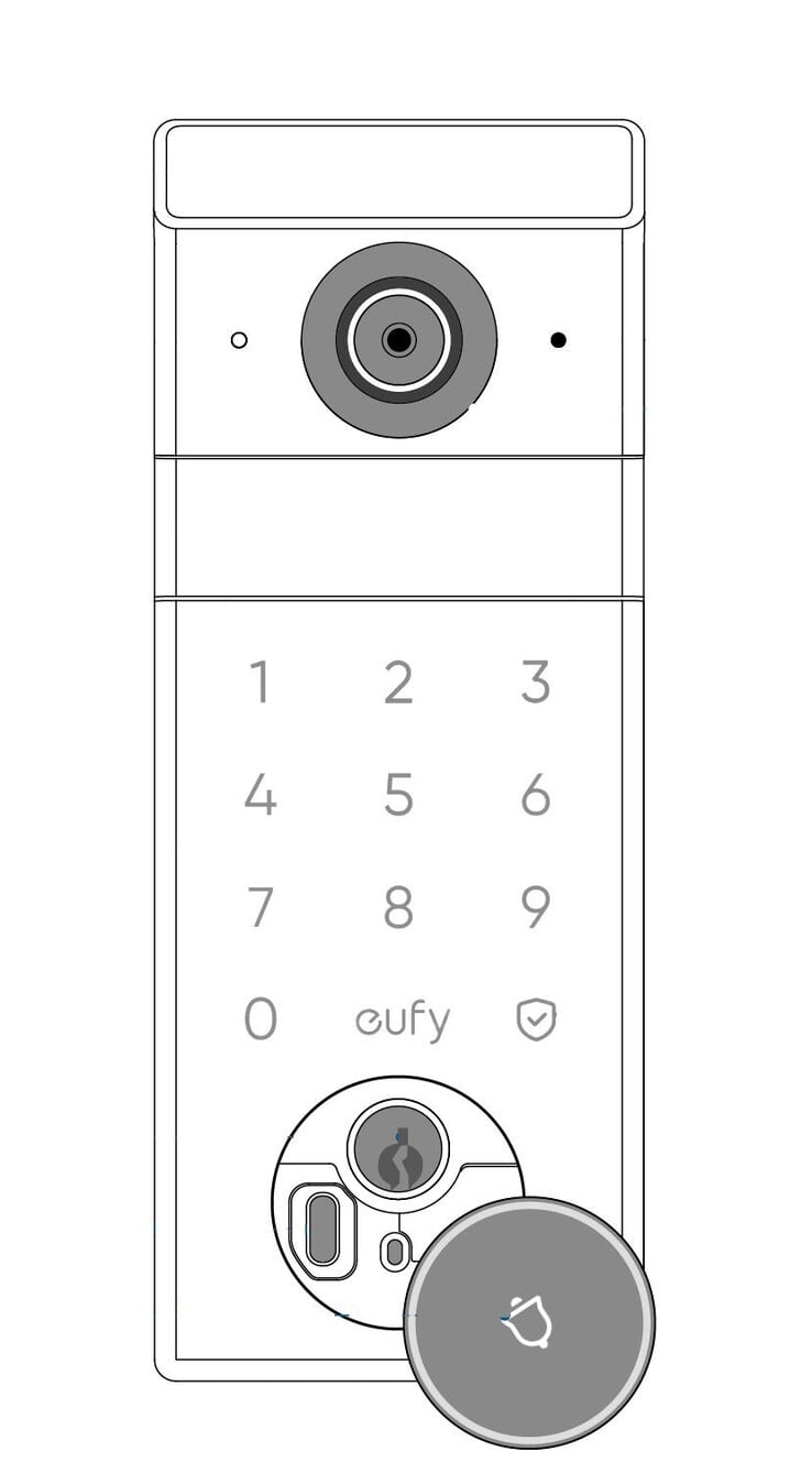 O suposto eufy Security Video Smart Lock S3 Pro. (Fonte da imagem: u/joshuadwx via Reddit)