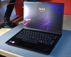 em análise: Lenovo ThinkPad T14 Gen 5, dispositivo de análise fornecido pela