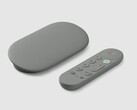 O Google TV Streamer (4K) vem nas cores Hazel e Porcelana. (Fonte da imagem: Google).