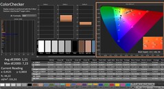 CalMAN: ColorChecker (calibrado)