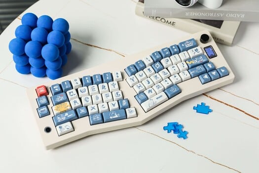 Teclado mecânico Cidoo ABM 066 Alice layout