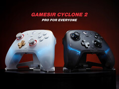 O Gamesir Cyclone 2 tem sticks Mag-Res TMR. (Fonte da imagem: GameSir)