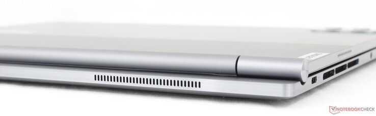 Traseira (somente no modo tabletAndroid ): USB-C 3.0 com Power Delivery. Sem funcionalidade de saída de vídeo