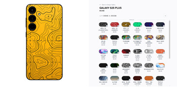 Galaxy Skins Dbrand do S25 Plus (Fonte da imagem: Dbrand)