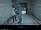 Outlast instalado e jogado nativamente via Steam em um tablet Android (Captura de tela: Marc Zander, Notebookcheck)