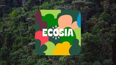 O Ecosia é um mecanismo de busca que planta árvores com o dinheiro ganho com as buscas das pessoas (Fonte da imagem: Ecosia)