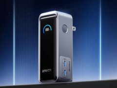 O novo Anker Prime Power Bank funciona também como carregador de parede. (Fonte da imagem: Anker)