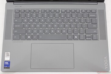 Layout de teclado idêntico ao do Yoga 7 14 G9