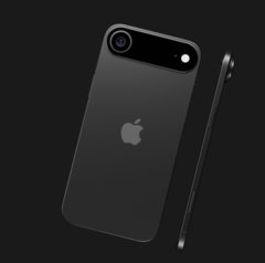 renderização do iPhone 17 Air. (Fonte da imagem: Zellzoi on X)