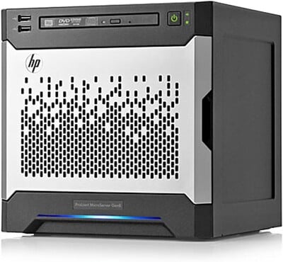 A HP oferece uma variedade de pequenos servidores que podem ser encontrados por muito pouco no Ebay (Fonte: Amazon)