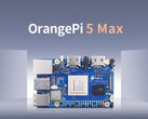 O Orange Pi 5 Max custa a partir de pouco mais de US$ 100 com 8 GB de RAM. (Fonte da imagem: Shenzhen Xunlong Software)