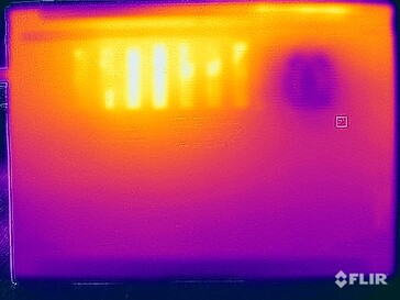 Teste de estresse de temperatura da superfície (parte inferior)