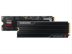 Os novos SSDs da série 9100 Pro da Samsung começam em US$ 200 para a variante de 1 TB e vão até a capacidade de 8 TB. (Fonte da imagem: Samsung)