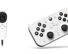 O Xbox Adaptive Joystick não estará disponível até 2025, mas o controle da 8BitDo já está disponível. (Fonte da imagem: Microsoft &amp; 8BitDo - editado)