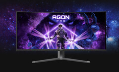 O Agon Pro AG346UCD é um dos vários monitores para jogos QD-OLED de 1440p, 175 Hz e 34 polegadas. (Fonte da imagem: AOC)