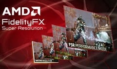 A AMD está planejando lançar o FidelityFX Super Resolution 3 para os primeiros jogos suportados no início do outono. (Fonte da imagem: AMD)