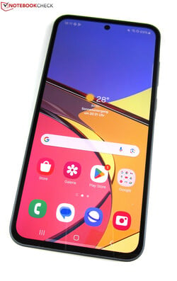 Avaliação: Samsung Galaxy A35 5G. Dispositivo de avaliação fornecido pela Samsung Alemanha e Cyberport.