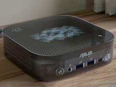 O NUC 14 Pro AI+ se baseia no mini-PC que a Asus apresentou no final de 2024. (Fonte da imagem: Asus)