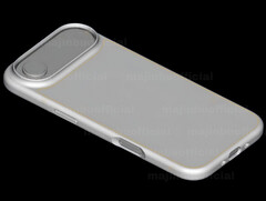 O suposto case renderizado reflete os recentes vazamentos relacionados ao iPhone 17. (Fonte da imagem: via Majin Bu)