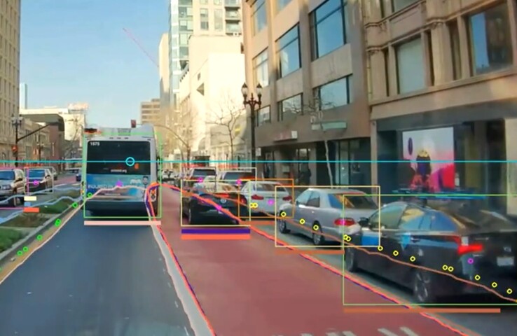 O metrô de Los Angeles usa tecnologia de visão de IA para detectar automaticamente e multar carros estacionados ilegalmente ao longo das rotas de ônibus. (Fonte: HaydenAI)