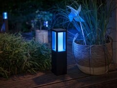 A nova luminária de pedestal para ambientes externos Philips Hue Impress chegou aos EUA e ao Canadá. (Fonte da imagem: Philips)