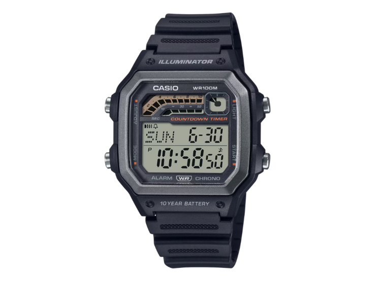 WS-1600H-1AV da Casio. (Fonte da imagem: Casio)