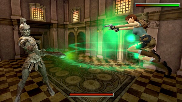 Tomb Raider IV-VI Remastered incluirá barras de saúde para os chefes. (Fonte da imagem: PlayStation)