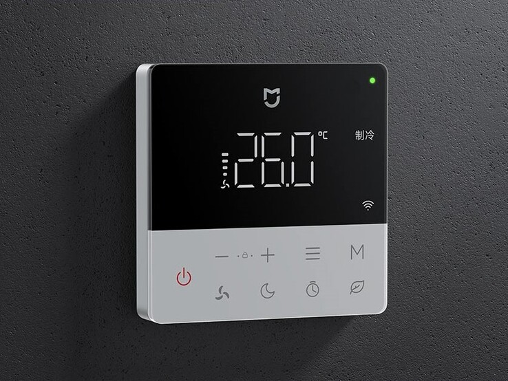 O Xiaomi Mijia Central Air Conditioning Duct Machine 3 HP vem com um painel de controle. (Fonte da imagem: Xiaomi)