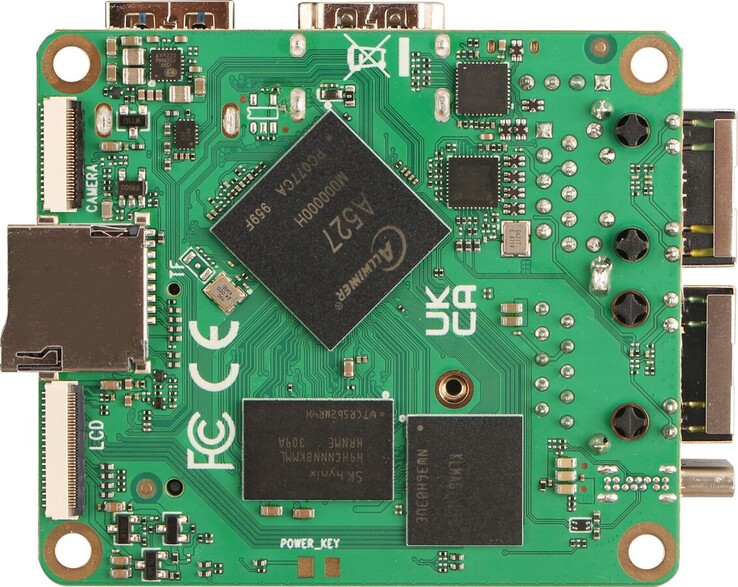 Para câmeras e monitores, o computador oferece interfaces adicionais raramente encontradas no segmento de consumo (Fonte da imagem: Radxa)