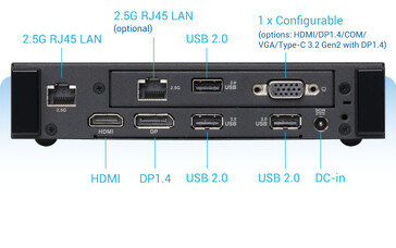 Uma conexão configurável está disponível. (Fonte da imagem: Asus)