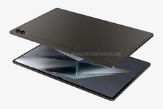 Samsung Galaxy tab S10 Ultra render 1 (fonte da imagem: @Onleaks x @AndroidHeadline)