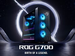 O ROG G700 será imensamente poderoso, independentemente da configuração escolhida. (Fonte da imagem: Asus)