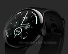 O Google Pixel Watch 3 quase não tem mudanças no design, mas tem novos recursos. (Fonte da imagem: @OnLeaks / 91mobiles)