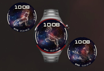 Mostrador exclusivo do relógio Star Explorer (Fonte da imagem: Huawei)