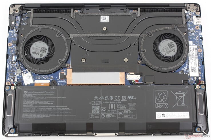 Parte interna do EliteBook X G1a 14