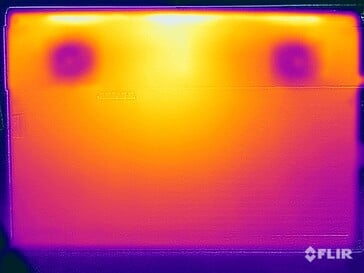 Teste de estresse de temperatura da superfície (parte inferior)