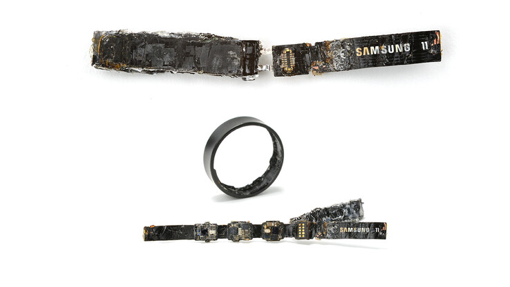 Samsung Galaxy Ring teardown aftermath (Fonte da imagem: iFixit)