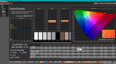 ColorChecker após a calibração