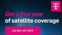 A T-Mobile agora está oferecendo cobertura de satélite Starlink gratuita para novos assinantes (Fonte da imagem: T-Mobile)