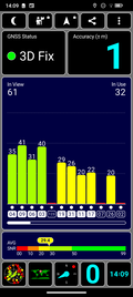 Teste de GPS: ao ar livre