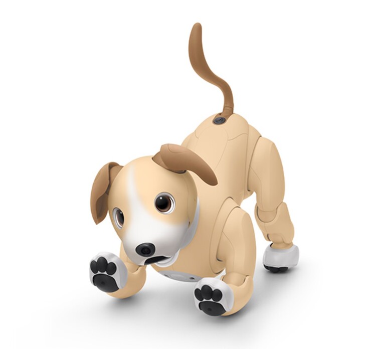 O Aibo Kinako Edition é um modelo de edição limitada para 2024, disponível apenas até o fim do estoque. (Fonte da imagem: Sony)