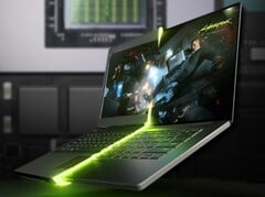 A RTX 5090 estará presente em laptops como o Razer Blade 16 e o Razer Blade 18. (Fonte da imagem: Nvidia - editado)