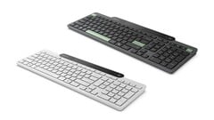 O teclado Bluetooth com carregamento automático da Lenovo tem um supercapacitor no lugar de uma bateria. (Fonte da imagem: Lenovo)