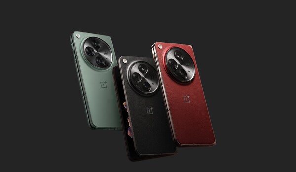 O OnePlus Open agora vem em três cores. (Fonte da imagem: OnePlus).