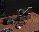 O dock AG01 eGPU da Aoostar tem um design atemporal. (Fonte da imagem: Aoostar)