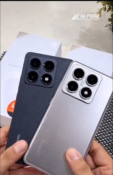 Suposto design da parte traseira da série Xiaomi 14T (Fonte da imagem: Xiaomitime)