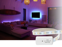 O Homematic IP Smart Home Lightstrip já está disponível para compra. (Fonte da imagem: Homematic IP)