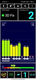 Medição GNSS: Ao ar livre