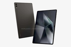 Samsung Galaxy Tab S10 Ultra render 2 (fonte da imagem: @Onleaks x @AndroidHeadline)