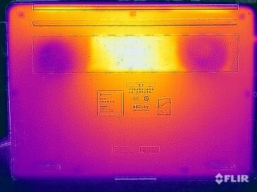 Teste de estresse de temperatura da superfície (parte inferior)